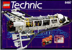 Handleiding Lego set 8480 Technic Ruimteschip