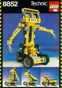 Manual Lego set 8852 Technic Robot