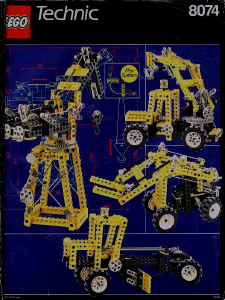 Handleiding Lego set 8074 Technic Universele set