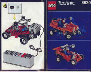 Handleiding Lego set 8820 Technic Berg wagen