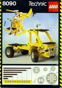 Handleiding Lego set 8090 Technic Universele set