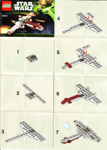 Mode d’emploi Lego set 30240 Star Wars Z-95 Headhunter