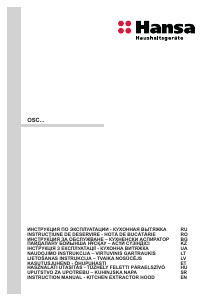 Manual Hansa OSC6111WH Hotă