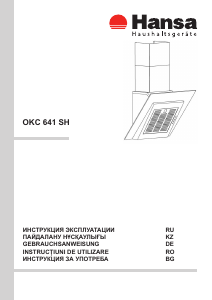 Manual Hansa OKC641SH Hotă