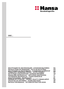 Manual Hansa OSC5211IH Hotă
