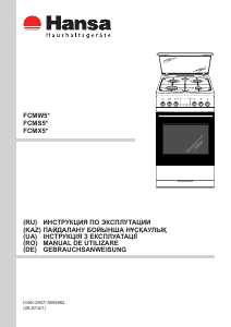Manual Hansa FCMS58224 Aragaz