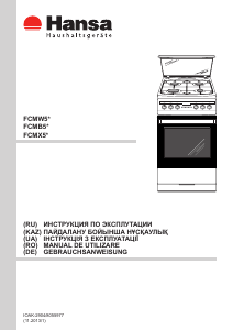 Руководство Hansa FCMW54041 Кухонная плита