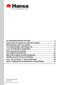 Manual Hansa FCEW63024 Aragaz