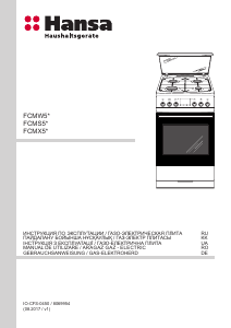 Manual Hansa FCMW53143 Aragaz