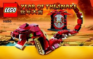 Manual Lego set 10250 Creator Year of the snake