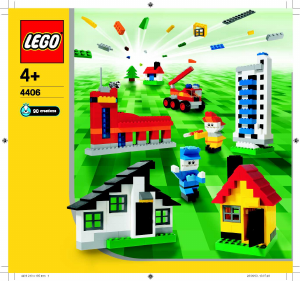 Bruksanvisning Lego set 4406 Creator Byggnader
