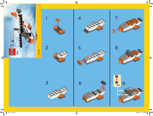 Mode d’emploi Lego set 30181 Creator Hélicoptère