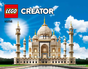 Rokasgrāmata Lego set 10256 Creator Tadžmahāls