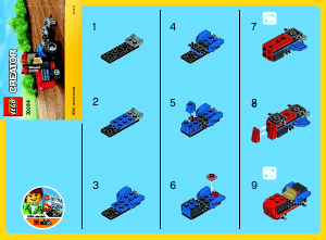 Instrukcja Lego set 30284 Creator Ciągnik