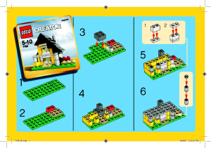 Manual Lego set 7796 Creator House