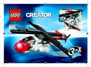 Manual Lego set 4918 Creator Mini flyers