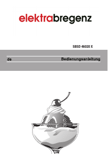 Bedienungsanleitung Elektra Bregenz SBSD 46020 X Kühl-gefrierkombination