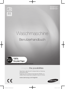 Bedienungsanleitung Samsung WD906P4SAWQ Waschmaschine