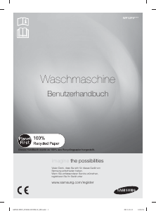 Bedienungsanleitung Samsung WF12F9E6P4W Waschmaschine