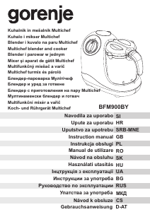 Прирачник Gorenje BFM900BY Блендер