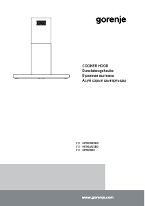 Instrukcja Gorenje IHT961S2X Okap kuchenny