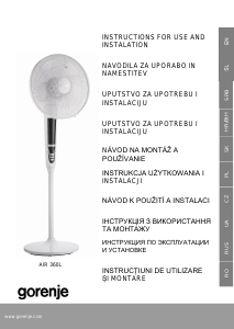 Handleiding Gorenje AIR 360L Ventilator