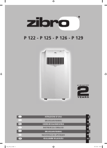 Instrukcja Zibro P 125 Klimatyzator