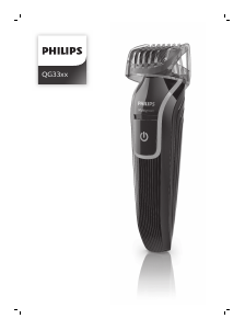 Manual de uso Philips QG3335 Multigroom Barbero