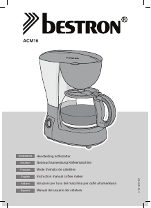 Bedienungsanleitung Bestron ACM16 Kaffeemaschine