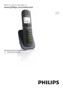 Handleiding Philips CD5650B Draadloze telefoon