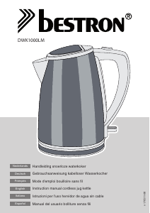 Bedienungsanleitung Bestron DWK1000LM Kaffeemaschine