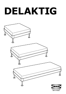 Наръчник IKEA DELAKTIG Фотьойл