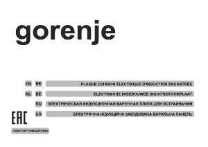 Посібник Gorenje IS655USC Конфорка