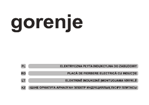 Instrukcja Gorenje IS656X Płyta do zabudowy