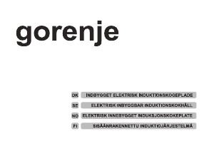 Bruksanvisning Gorenje ISS66USC Häll