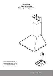Bruksanvisning Gorenje WHC923E14XUK Köksfläkt