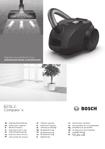Käyttöohje Bosch BZGL2A312 Pölynimuri