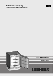 Bedienungsanleitung Liebherr SUIG 1514 Gefrierschrank