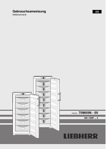 Bedienungsanleitung Liebherr GNP 2613 Gefrierschrank