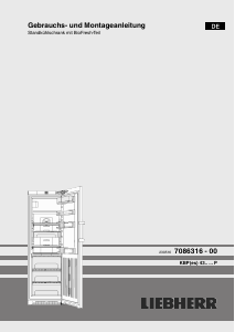 Bedienungsanleitung Liebherr KBPes 4354 Kühlschrank