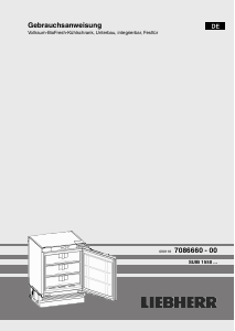 Bedienungsanleitung Liebherr SUIB 1550 Kühlschrank