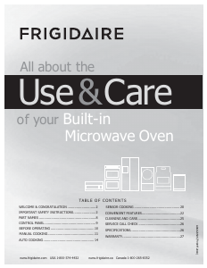 Handleiding Frigidaire FGMO3067UD Magnetron