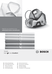 Kullanım kılavuzu Bosch TDS8040 Ütü
