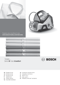 Bruksanvisning Bosch TDS8060 Strykejern
