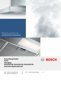 Handleiding Bosch DUL63CC40 Afzuigkap