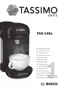 Bedienungsanleitung Bosch TAS1407 Kaffeemaschine