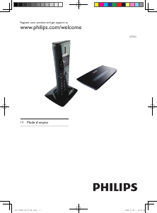 Mode d’emploi Philips ID9651B Téléphone sans fil