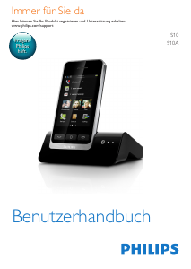 Bedienungsanleitung Philips S10A Schnurlose telefon