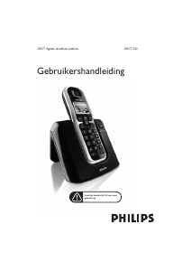 Handleiding Philips DECT5222B Draadloze telefoon
