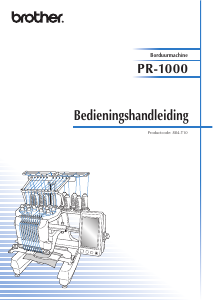 Handleiding Brother PR-1000 Borduurmachine